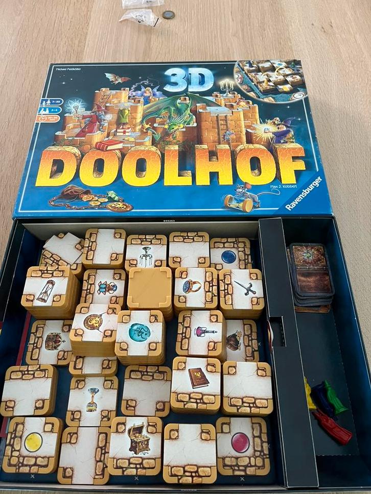 Gezelschapsspellen, Hobby en Vrije tijd, Gezelschapsspellen | Bordspellen, Zo goed als nieuw, Ophalen