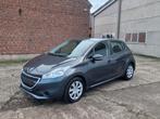 Peugeot 208 1.2 Benzine 84.000km Airco, Auto's, Euro 5, Stof, Zwart, Bedrijf