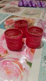 3 petis pots rose, Ophalen of Verzenden, Zo goed als nieuw