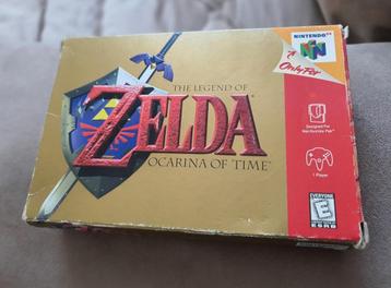 Zelda ocarina of times Nintendo 64 beschikbaar voor biedingen