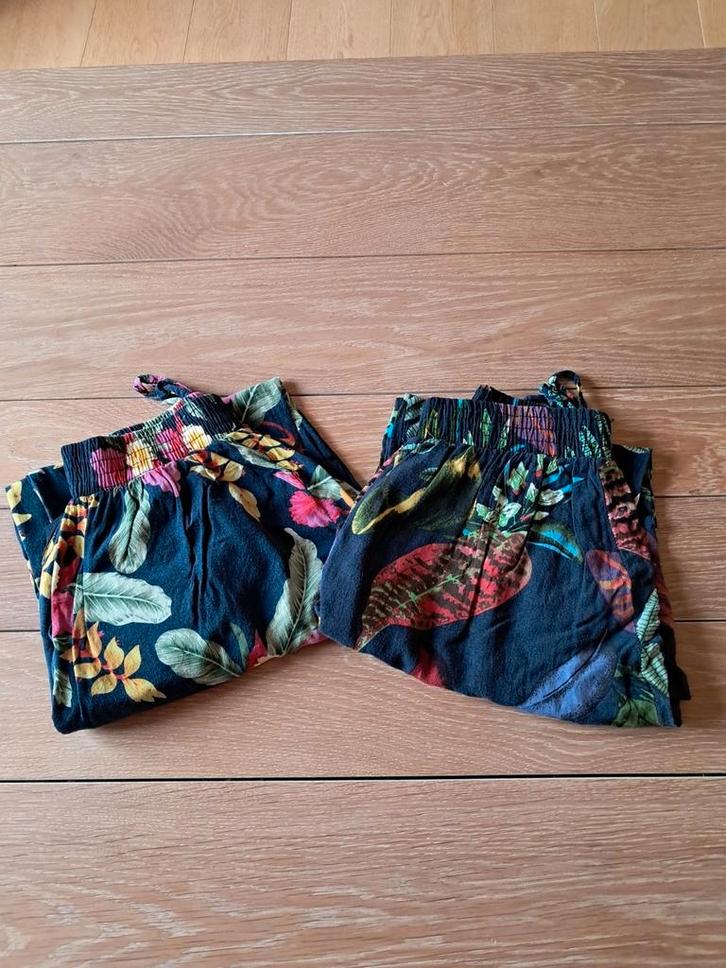 Set van 2 exotische harembroeken XL, Kleding | Dames, Homewear, Gedragen, Maat 42/44 (L), Blauw, Ophalen of Verzenden