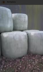 Ronde balen voordroog, Ophalen