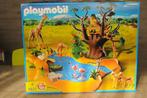 Playmobil 4827 safari drinklaats rivier  uitkijkpost nieuw, Nieuw, Complete set, Ophalen of Verzenden