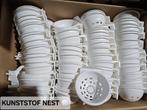 Kunststof nest wit met haken - Winkel en Webshop - Bestel On, Dieren en Toebehoren, Ophalen
