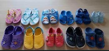mooie crocks/ sandalen - diverse maten, Kinderen en Baby's, Kinderkleding | Schoenen en Sokken, Zo goed als nieuw, Overige typen