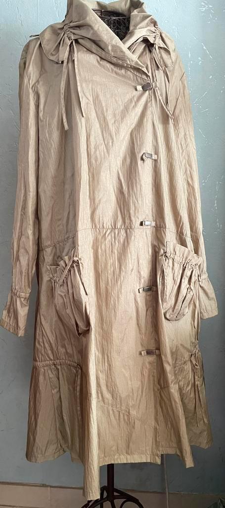 Havrey 44 Zeer mooie lichte lange jas Nieuwstaat, Kleding | Dames, Jassen | Zomer, Zo goed als nieuw, Maat 42/44 (L), Overige kleuren