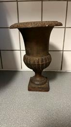 Gietijzeren bloempot, Tuin en Terras, Ophalen, Gebruikt