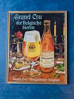 Oud reclamebordje Hoegaarden Grand Cru, Ophalen