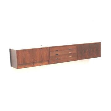 Vintage hangend dressoir televisiemeubel jaren '60 design beschikbaar voor biedingen