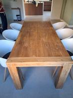 Houten eettafel, Huis en Inrichting, Tafels | Eettafels, Ophalen