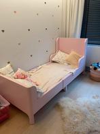 Meegroeibed roze Ikea, Kinderen en Baby's, Kinderkamer | Bedden, Ophalen, Zo goed als nieuw, Matras