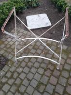 Onderstel bistro tafel, Ophalen