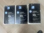 3 nieuwe toners HP Q7553X (HP 53X) HP M2727mfp/P2014/P2015, Ophalen of Verzenden, Nieuw, Toner, HP ORIGINAL