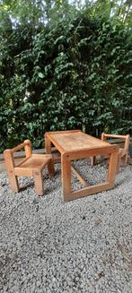 Petite table +2 chaises enfants à restaurer, Kinderen en Baby's, Speelgoed | Speeltafels, Gebruikt
