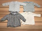 Lot de 3 T-shirts et 1 chemise pour bébé 3 mois, Gebruikt, Jongetje, Ophalen, Overige typen