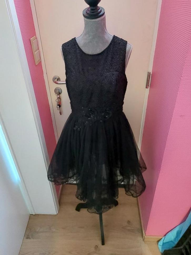 A VENDRE ROBE NOIRE ... OCCASION, Kleding | Dames, Jurken, Gedragen, Maat 42/44 (L), Zwart, Ophalen