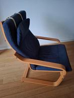 Fauteuil Ikea, inclusief voetsteun, Huis en Inrichting, Fauteuils, Ophalen, Gebruikt, 75 tot 100 cm, 50 tot 75 cm