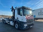 Mercedes-Benz Actros 6X2 met kraan + containersysteem, Achat, Euro 6, Système de détection de la somnolence, Entretenue par le concessionnaire