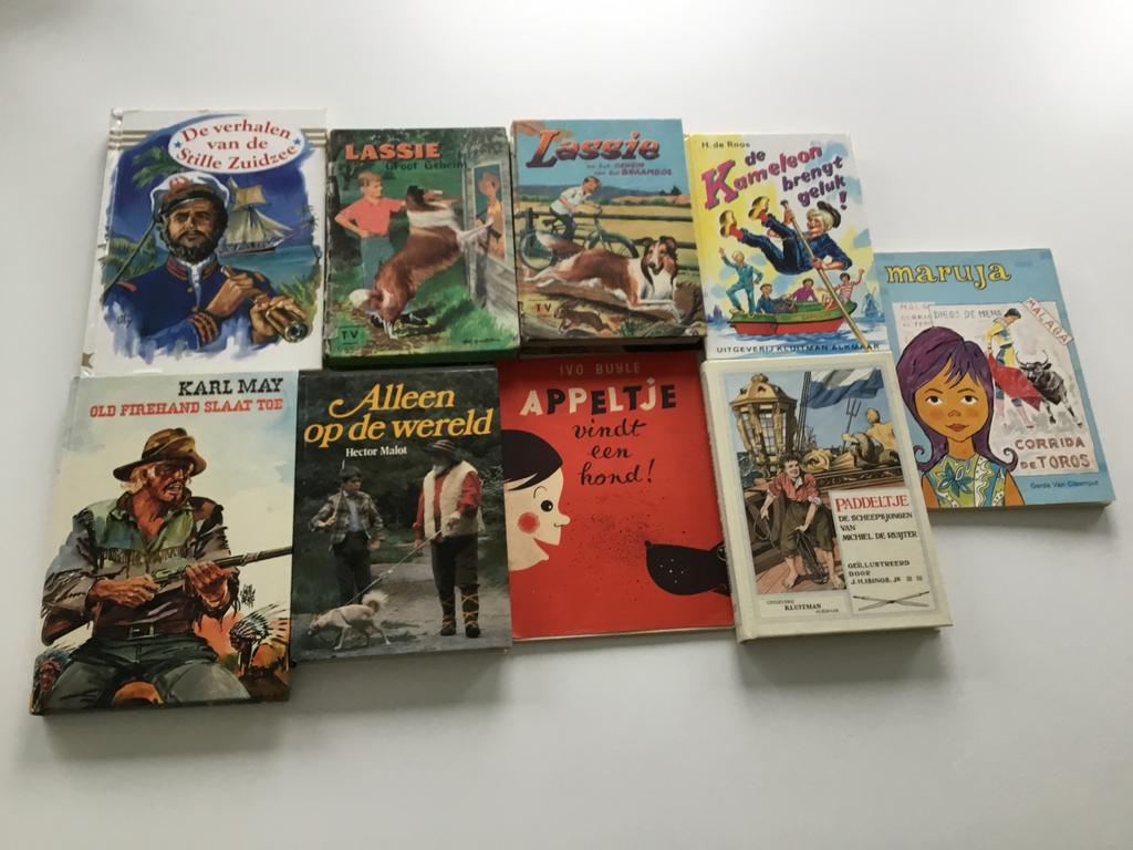 Vintage jeugdboekenpakket, Enlèvement ou Envoi, Utilisé, Fiction