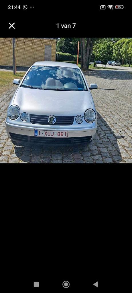Volkswagen Polo gekeurd 1500€, Autos, Volkswagen, Particulier, Polo, Airbags, Air conditionné, Essence, Euro 4, 3 portes, Boîte manuelle
