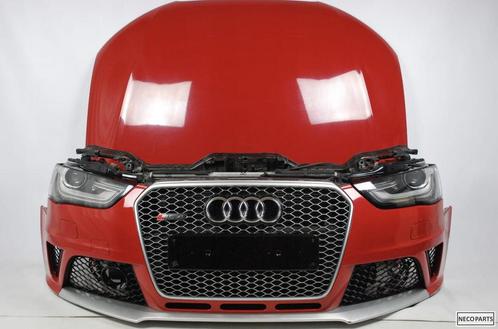 AUDI RS4 BI-XENON B8 4.2 FSI FACELIFT  COMPLEET VOORKOP O.A!, Auto-onderdelen, Carrosserie, Bumper, Audi, Gebruikt, Ophalen of Verzenden