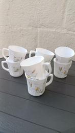 État neuf - Lot de 8 très belles  tasses Arcopal France, Maison & Meubles, Cuisine | Vaisselle, Enlèvement ou Envoi, Comme neuf