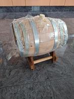 Eiken vat 20 liter met kraantje, Ophalen, Zo goed als nieuw