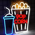 LED lamp neon stijl Popcorn (33.5x31cm) Nieuw., Verzamelen, Ophalen of Verzenden, Nieuw, Lichtbak of (neon) lamp