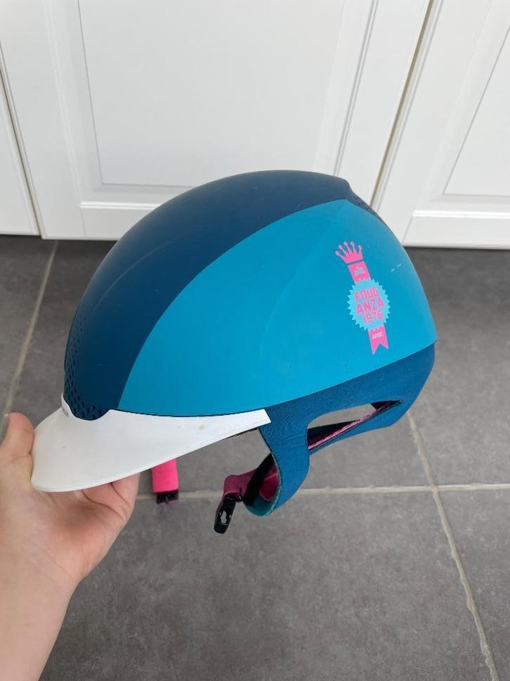 Tok paardrijhelm, Dieren en Toebehoren, Paardrijkleding, Zo goed als nieuw, Kinderen, Cap, Dressuur, Ophalen