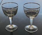 2x oud glas (1 emaille ) brouwerij St Bernard WATOU, Ophalen of Verzenden, Zo goed als nieuw, Glas of Glazen