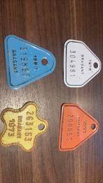 Fietsplaatjes brabant, Verzamelen, Ophalen of Verzenden, Gebruikt