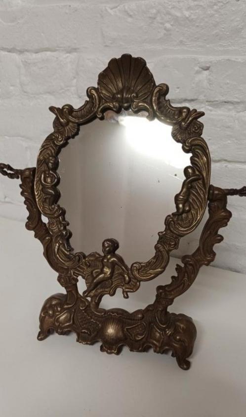 Art Nouveau Spiegel, Antiek en Kunst, Antiek | Spiegels, Ophalen of Verzenden