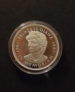 20 Dollars Princess Diana 1997 (Zilvermunt 1oz), Ophalen, Overige landen, Setje, Zilver