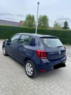 Dacia Sandero Benzine 2017 Euro6 Zeer Proper Koopje, Auto's, Dacia, Voorwielaandrijving, Stof, Euro 6, Blauw