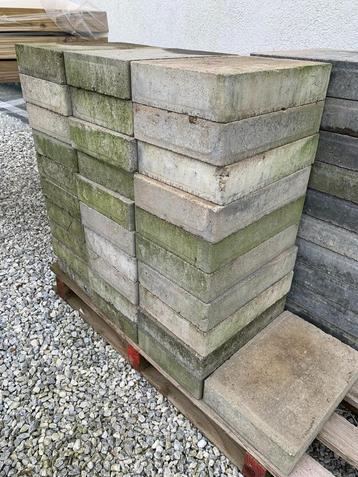 Ebema Carreau 30x20x6 marbre-gris, Enlèvement, Briques, Moins de 5 m², Béton