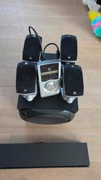 Logitech Z5500 5.1 surround set met Polk MXT35 center speake, Enlèvement ou Envoi