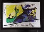 Herman Brood, "Van pijn kromp hij ineen' (met nieuwe lijst), Ophalen of Verzenden