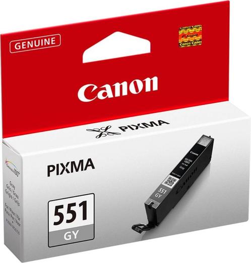 Canon CLI-551 GY Origineel Grijs 1 stuk en andere, idem in X, Informatique & Logiciels, Fournitures d'imprimante, Neuf, Cartridge