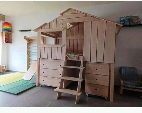 Speelhuisje of bed Boomhut, Kinderen en Baby's, Speelgoed | Buiten | Speelhuisjes, Ophalen