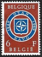1 Postzegel 20 jaar van de NAVO België 1969, Postzegels en Munten, Postzegels | Europa | België, Europa, Frankeerzegel, Ophalen of Verzenden