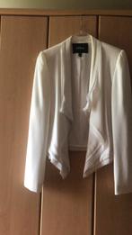 Witte korte blazer, Maat 38/40 (M), Ophalen of Verzenden