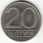 Polen : 20 Zlotych 1989  Y#153.2  Ref 13340, Postzegels en Munten, Ophalen of Verzenden, Polen, Losse munt