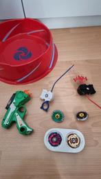 Beyblade launcher + arena, Kinderen en Baby's, Ophalen, Zo goed als nieuw