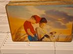Vintage blikken doos Jacques chocolade kinderen met hond, Ophalen of Verzenden, Zo goed als nieuw, Overige, Overige merken