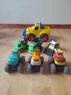 Dickie Toys: grote vrachtwagens en andere voertuigen, Ophalen of Verzenden, Gebruikt