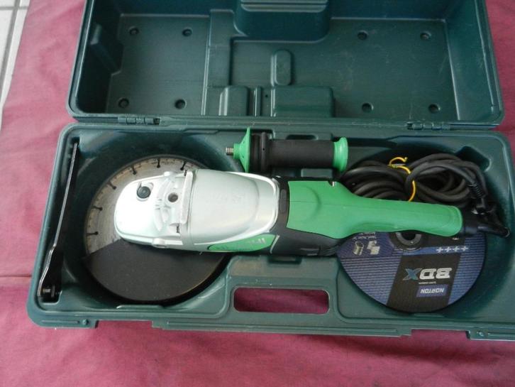 Hitachi G 23 MRU Professional Slijpmachine, Doe-het-zelf en Bouw, Gereedschap | Slijpmachines, Zo goed als nieuw, Haakse handslijpmachine