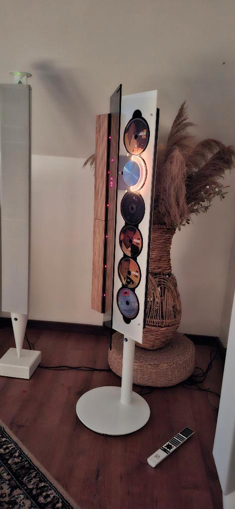 Bang Olufsen Beosound 9000 édition blanche, TV, Hi-fi & Vidéo, Chaîne Hi-fi, Comme neuf, Lecteur CD, Tuner ou Radio, Bang & Olufsen