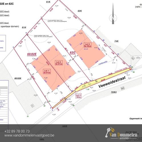 TE KOOP: projectgrond nabij het kanaal in Bree(1 OB + 2 HOB), Immo, Gronden en Bouwgronden
