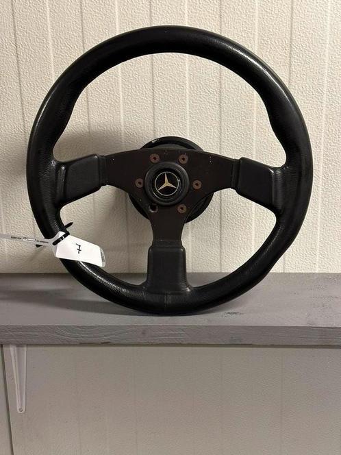 Mercedes-Benz stuurwiel leder W126 / W124 / W201, Auto-onderdelen, Besturing, Mercedes-Benz, Gebruikt, Ophalen of Verzenden