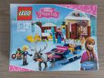 LEGO Disney Frozen Slee-avontuur met Anna & Kristoff 41066, Ophalen of Verzenden, Zo goed als nieuw, Complete set, Lego